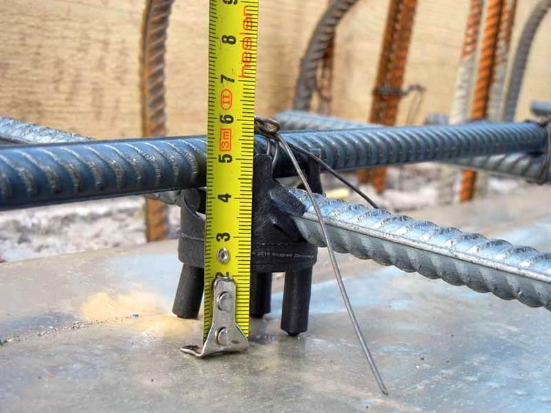 Минимальная толщина защитного слоя бетона для арматуры