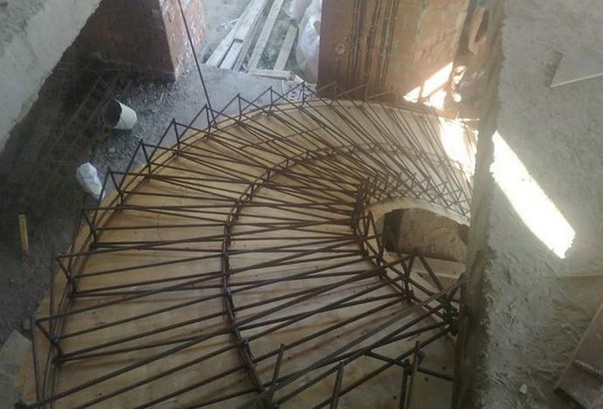 лестница спиральная