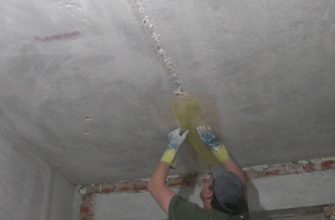 Заделка швов на потолке между плитами: пошаговая инструкция